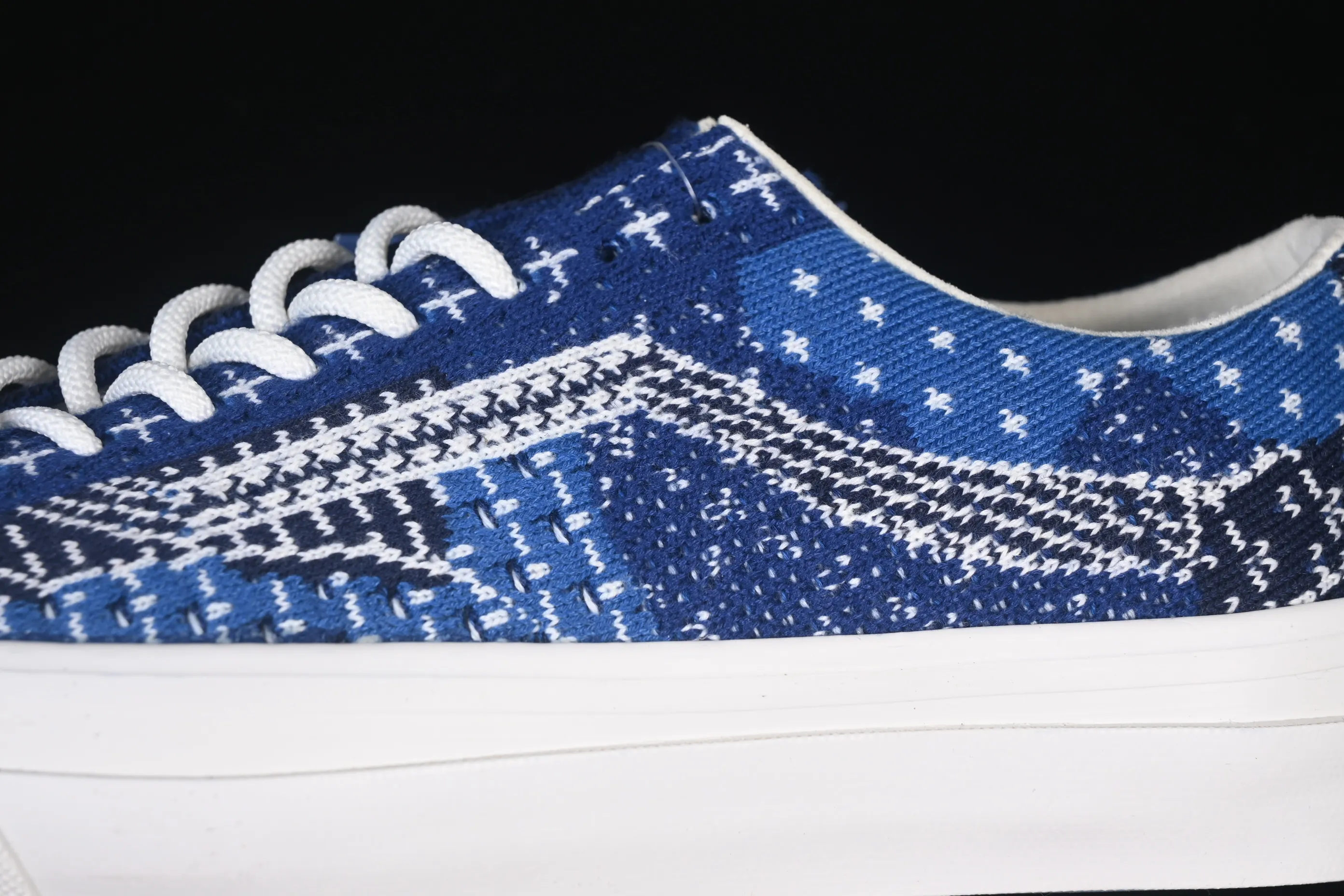 All categories Vans Vans series Vans Low Vans Old Skool 36 EK woven series Comfortable and versatile non-slip and wear-resistant casual skate shoes VN000SHXBLU